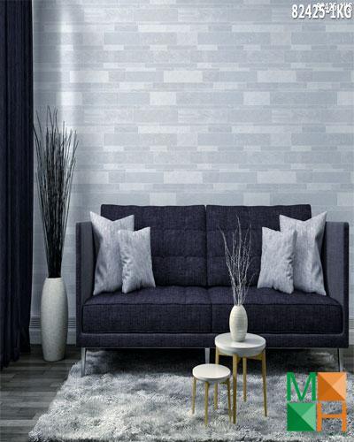  Giấy dán tường 3D giả gạch 82425-1
