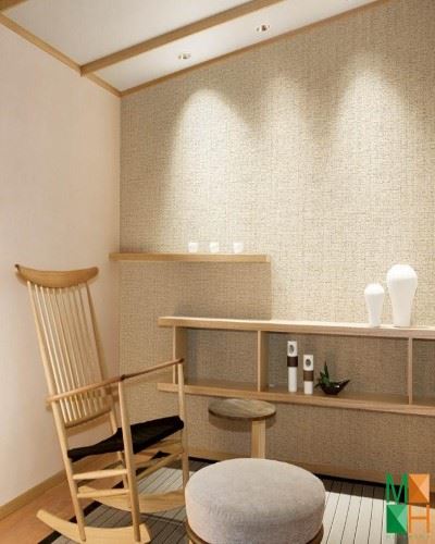 Giấy dán tường Nhật Bản giả vải P198_01_6450_6451_6580