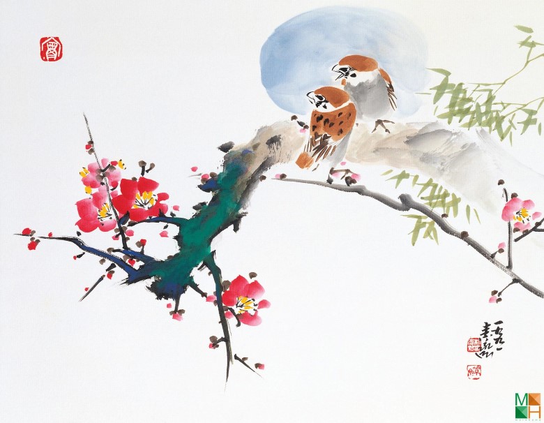 Hướng dẫn chọn tranh dán tường phòng khách