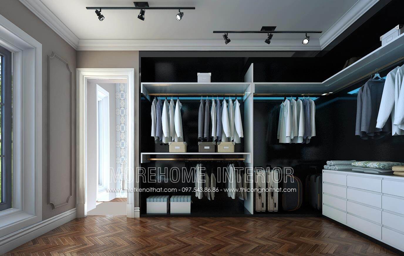 Tủ quần áo gỗ công nghiệp Tủ quần áo gỗ công nghiệp