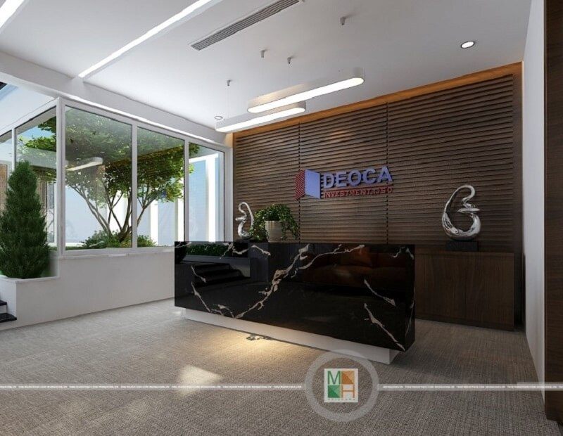 mắt
Mẫu thiết kế nội thất văn phòng của công ty Đèo Cả để làm nên sự đẹp mắt.